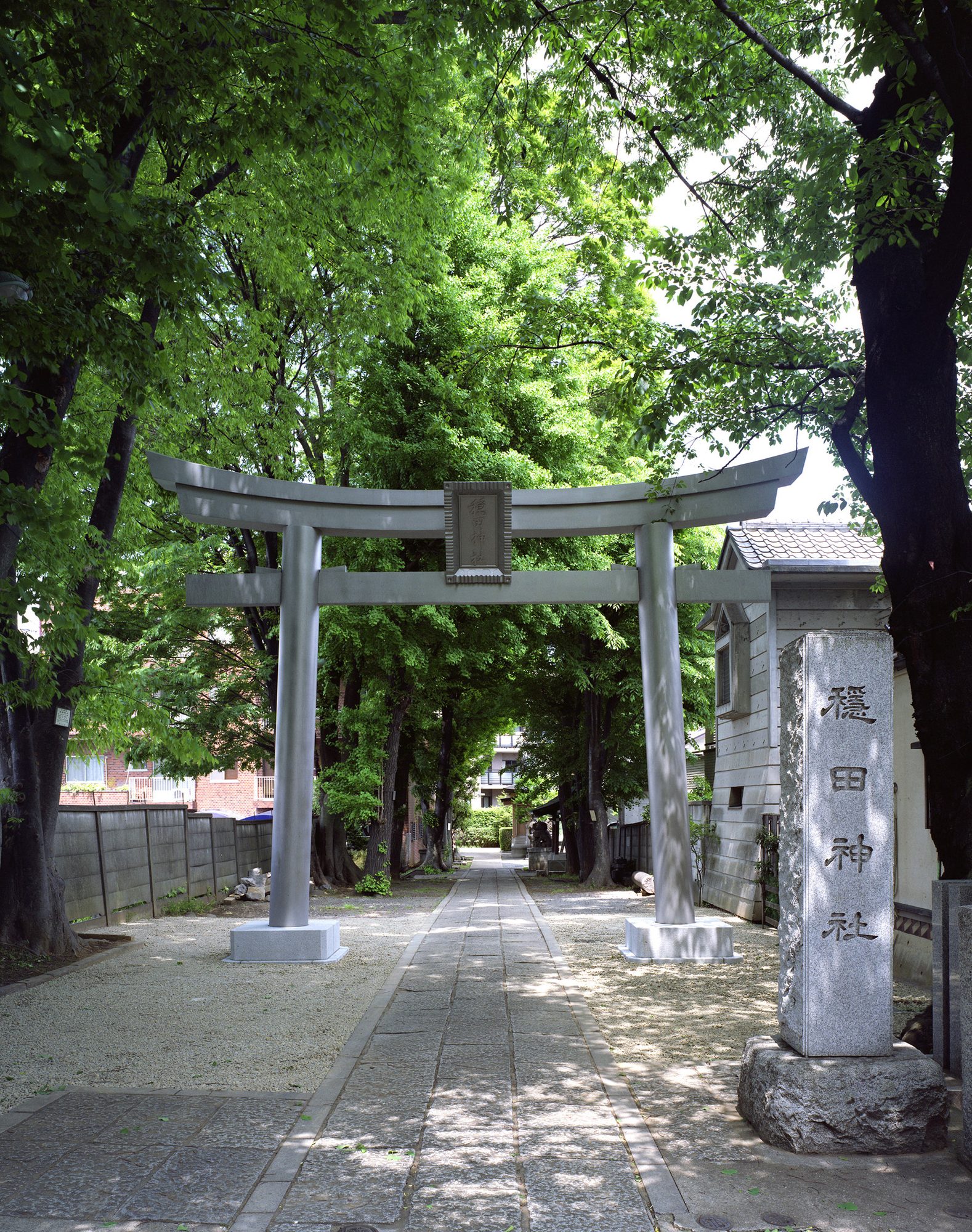 穏田神社 鳥居